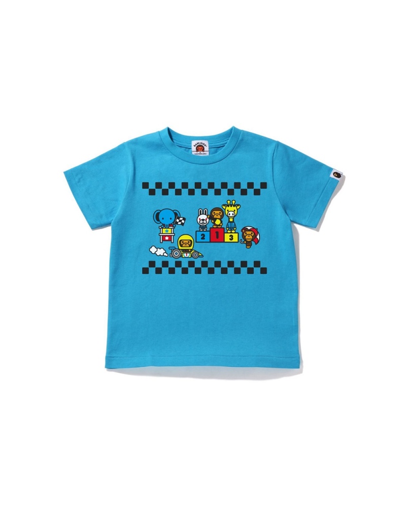 Hauts Bape Baby Milo Racing #3 Bleu Enfant | PKP-54196417